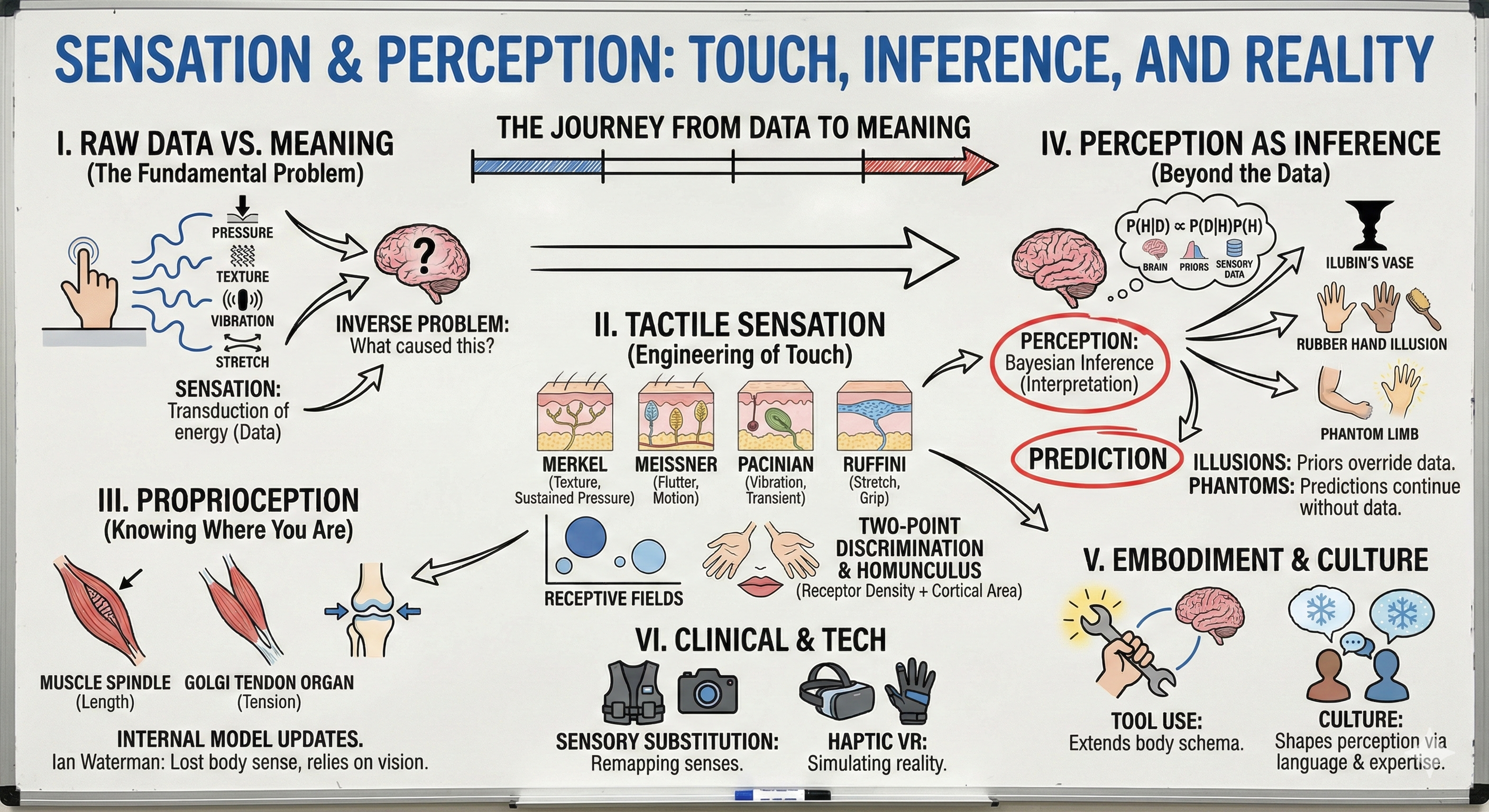 Sensation and Perception Visual Summary