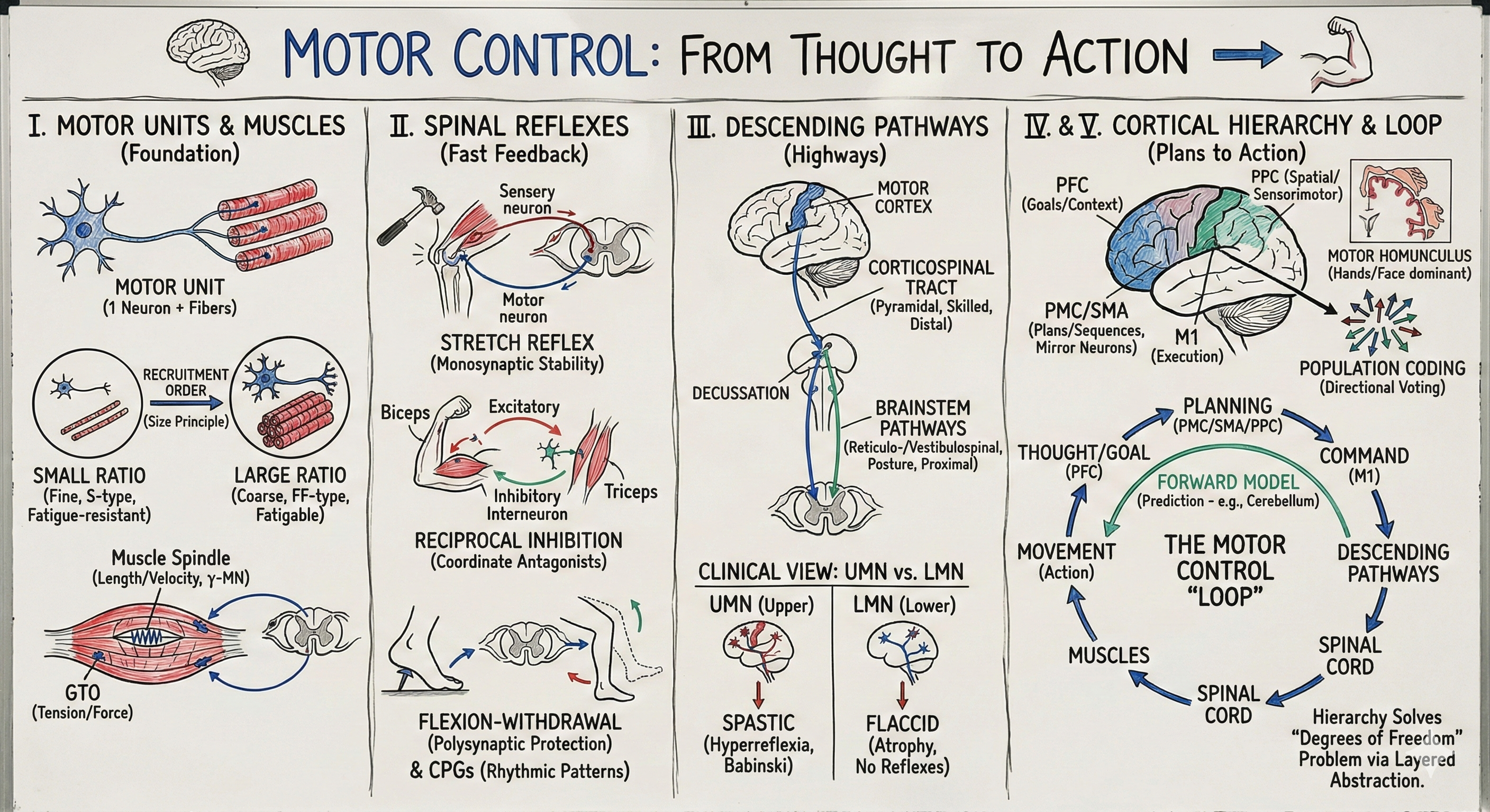 Motor Control Visual Summary